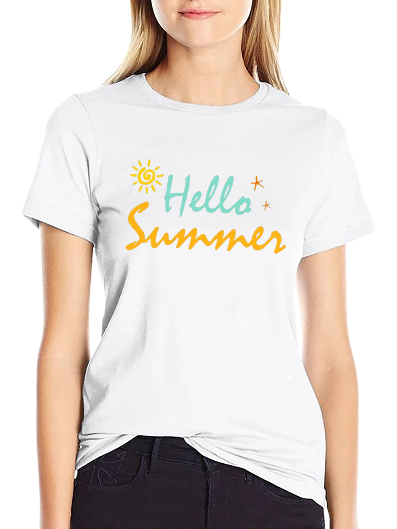 Hello Summer Graphic T-Shirt