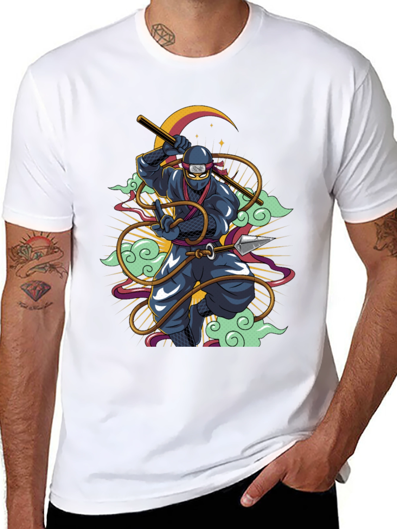 Ninja Warrior Graphic T-Shirt