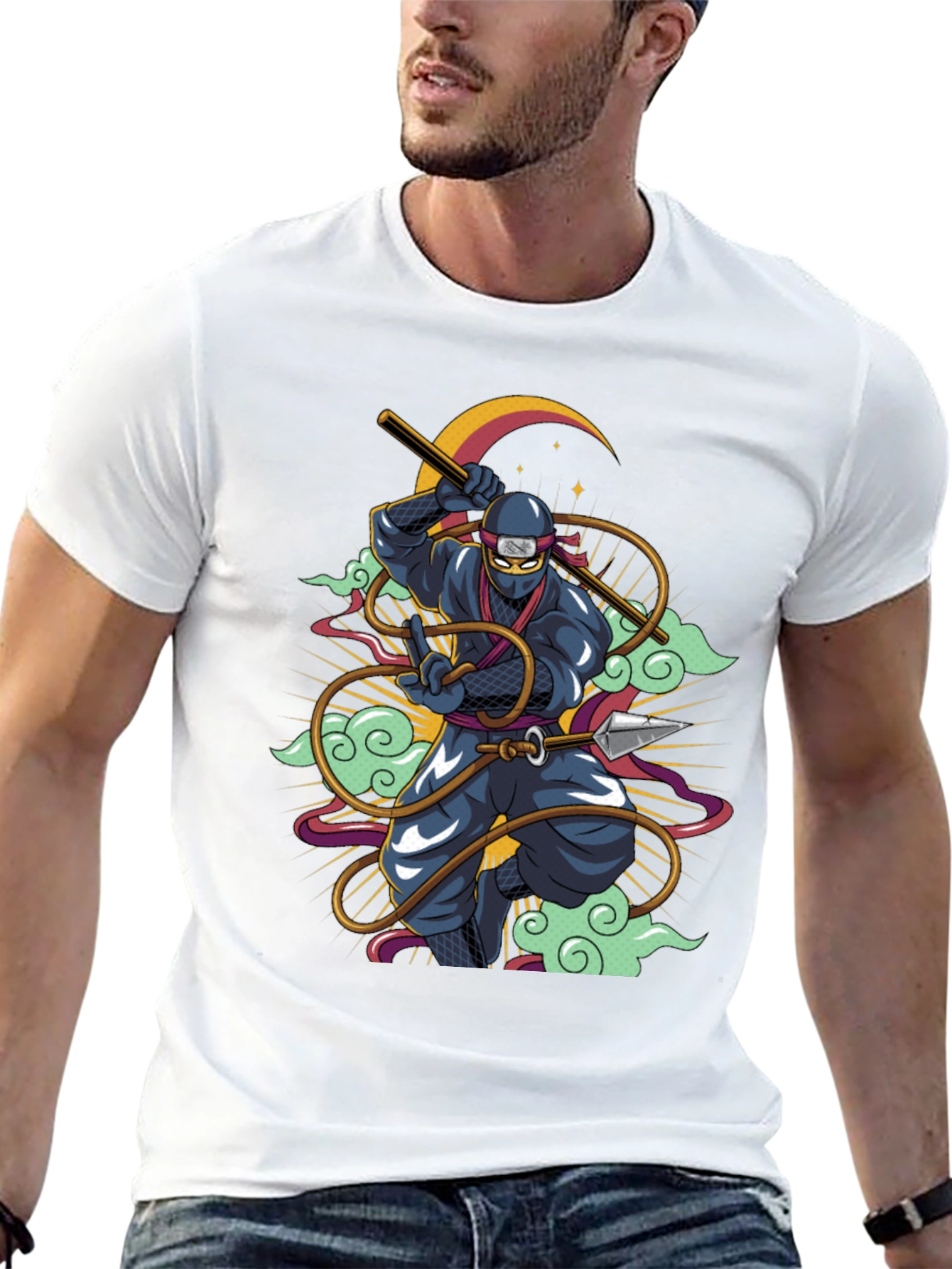 Ninja Warrior Graphic T-Shirt