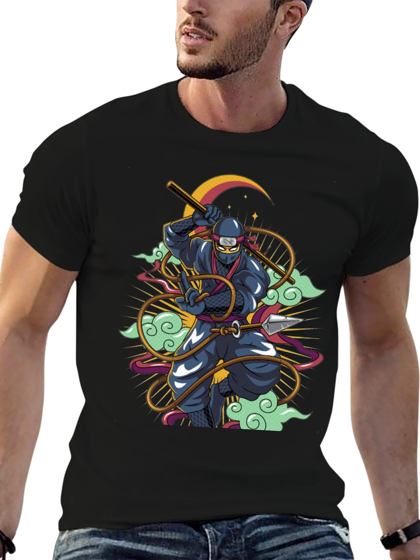 Ninja Warrior Graphic T-Shirt