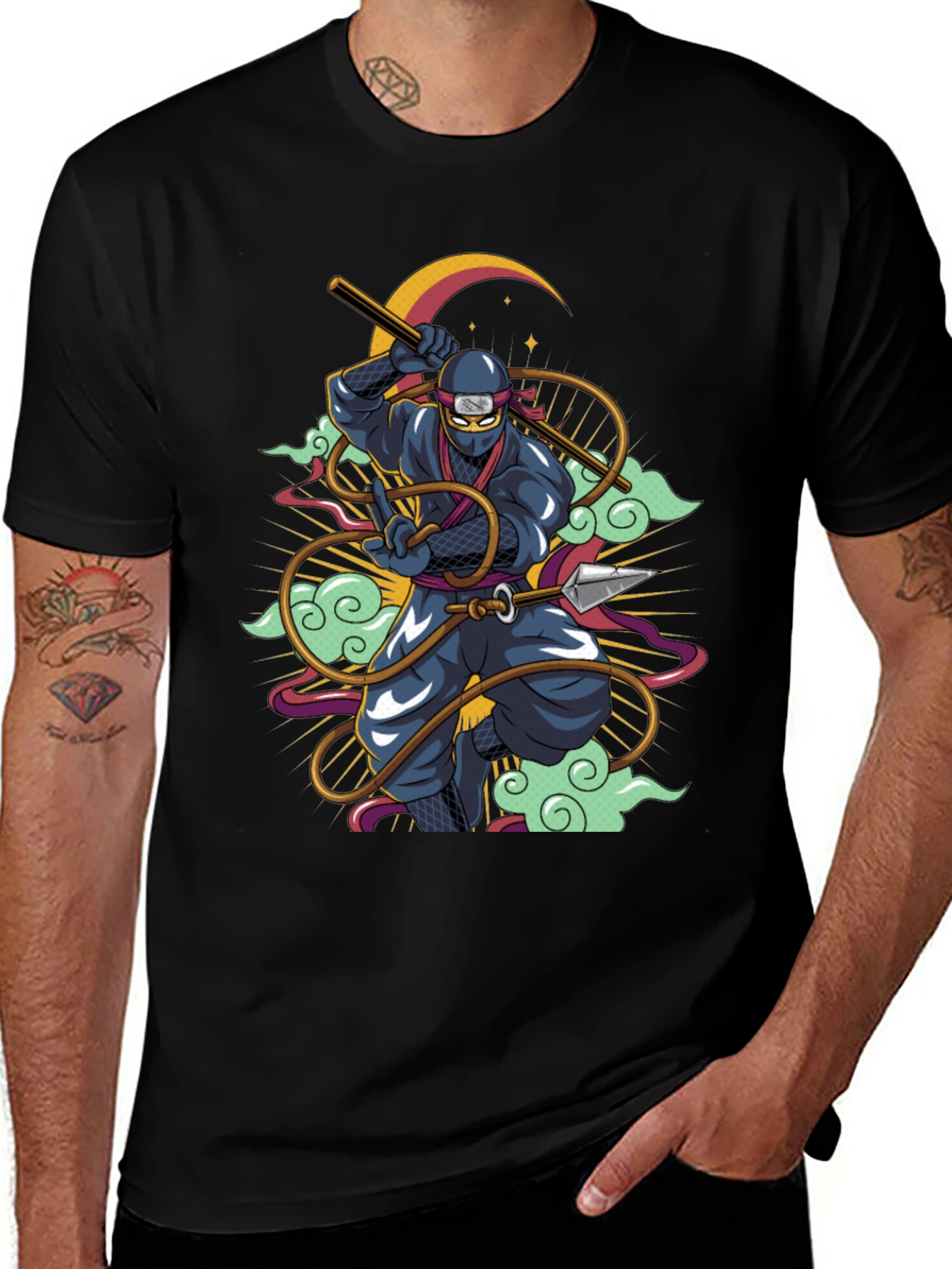 Ninja Warrior Graphic T-Shirt