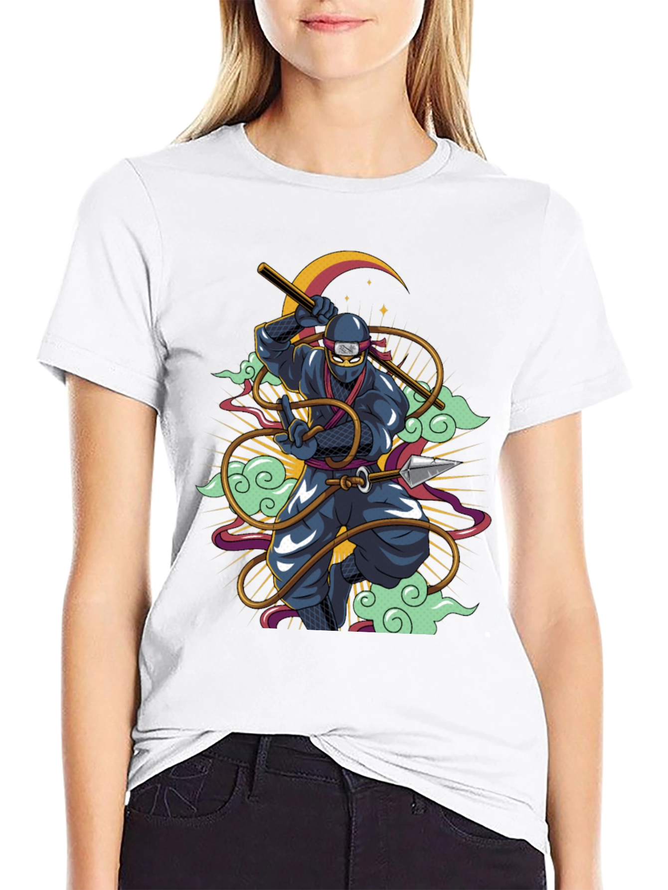 Ninja Warrior Graphic T-Shirt