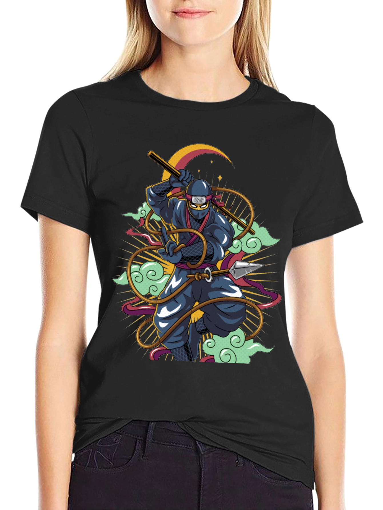 Ninja Warrior Graphic T-Shirt