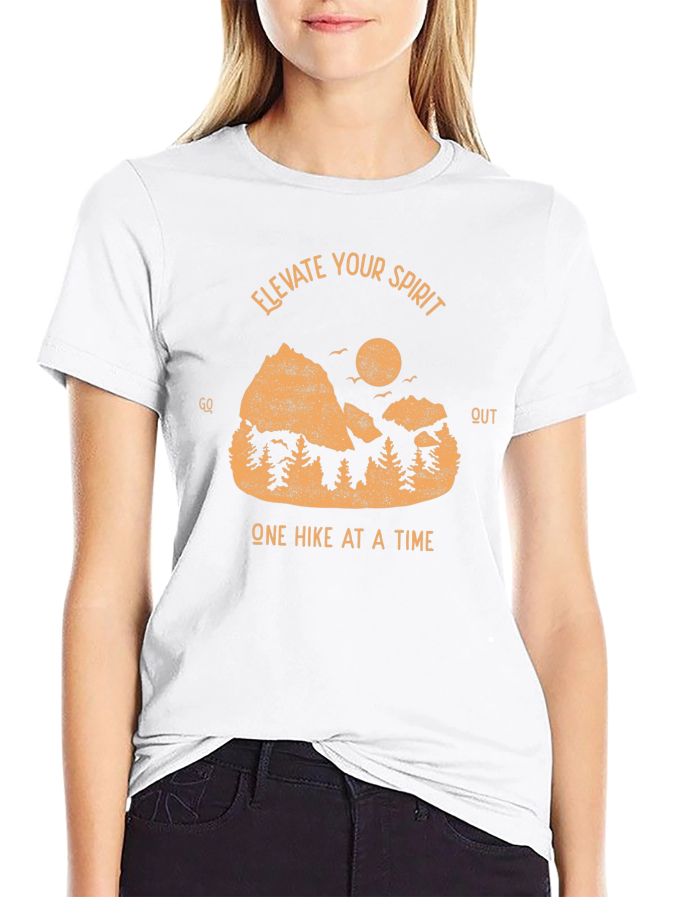Elevate Your Spirit Hiking T-Shirt