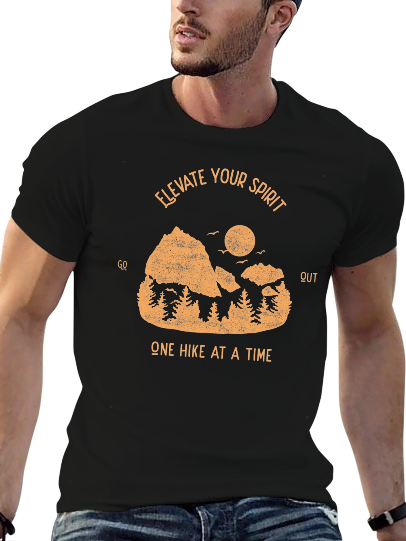 Elevate Your Spirit Hiking T-Shirt