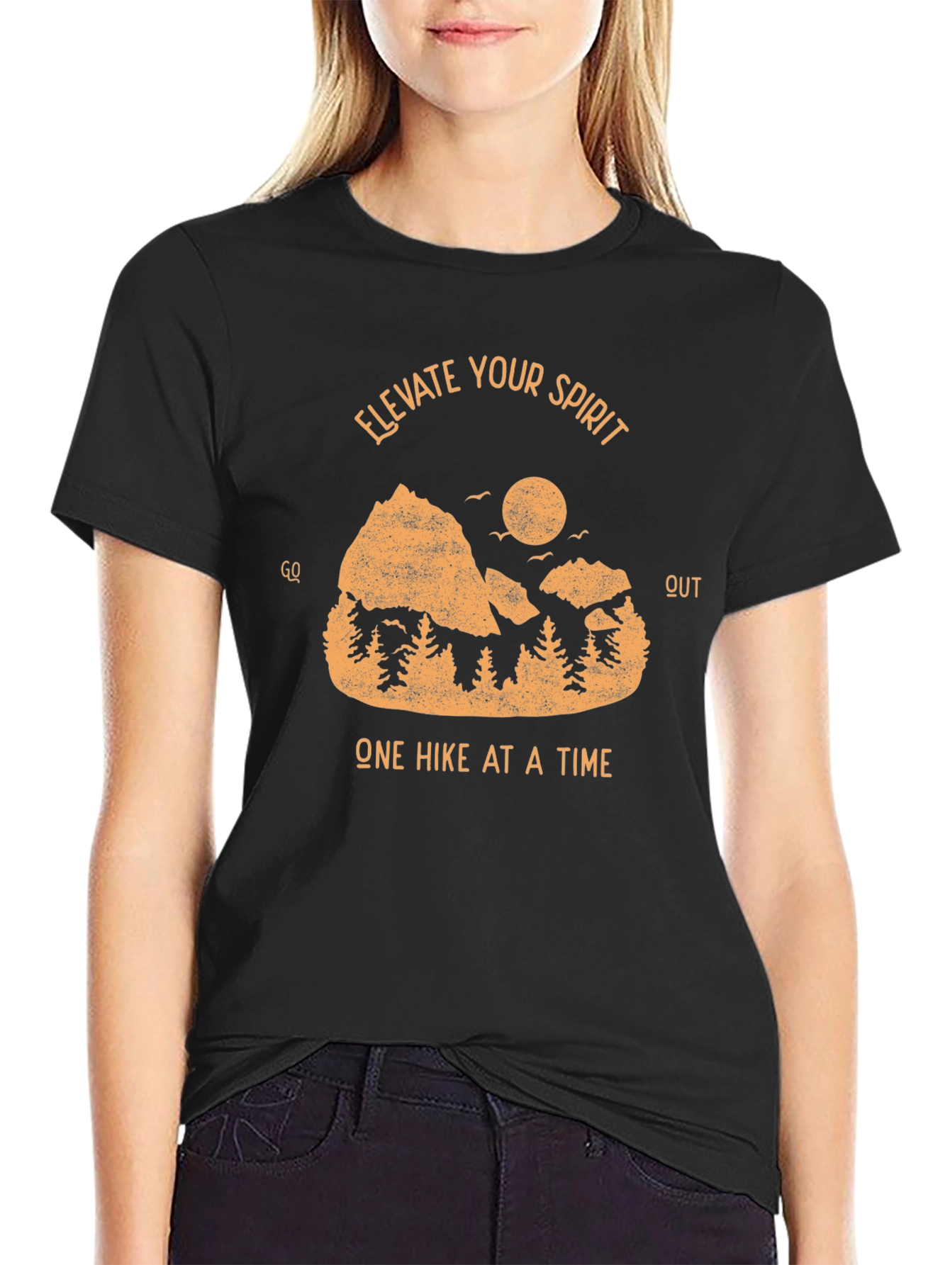 Elevate Your Spirit Hiking T-Shirt