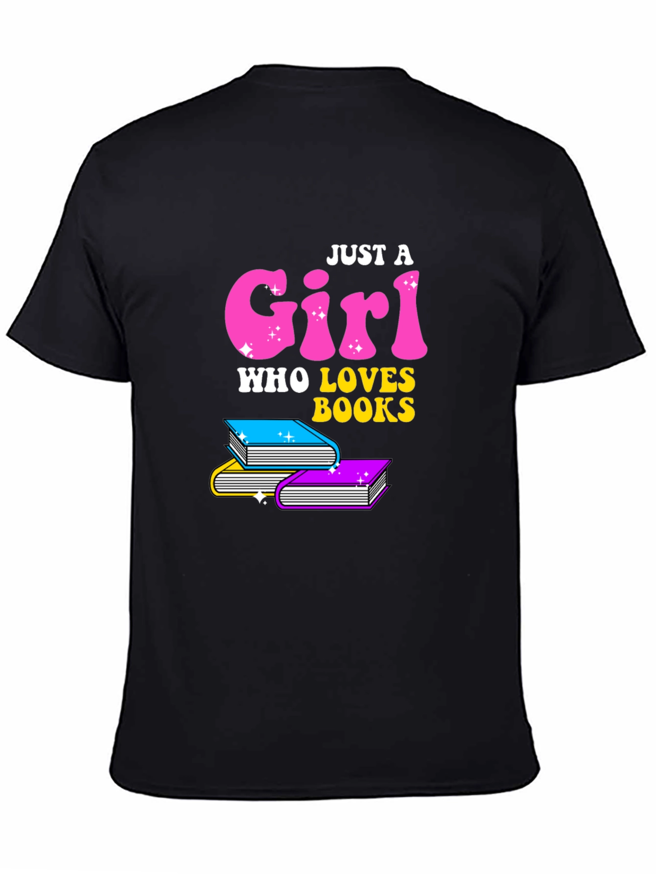 Just A Girl Who Loves Books T-Shirt