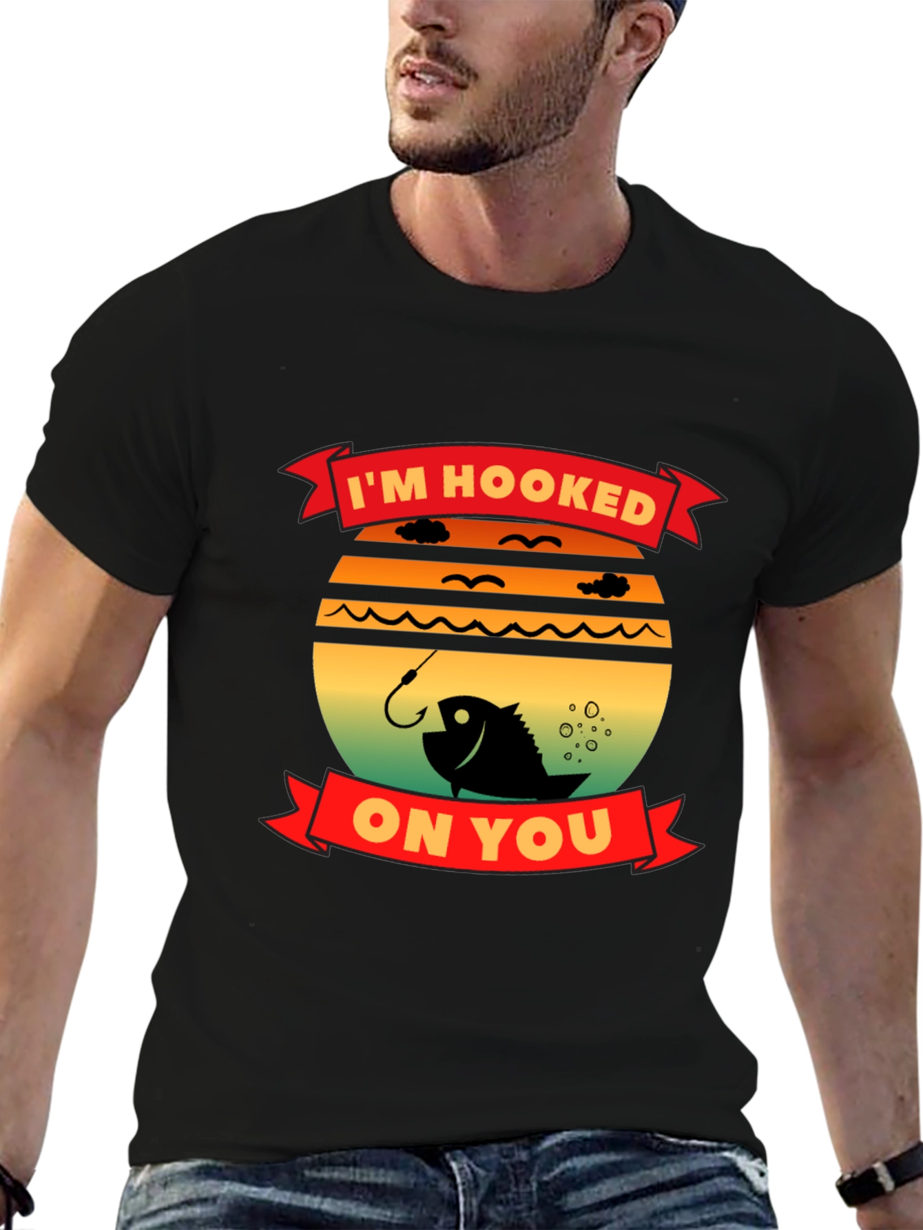 Im Hooked On You Fishing T-Shirt