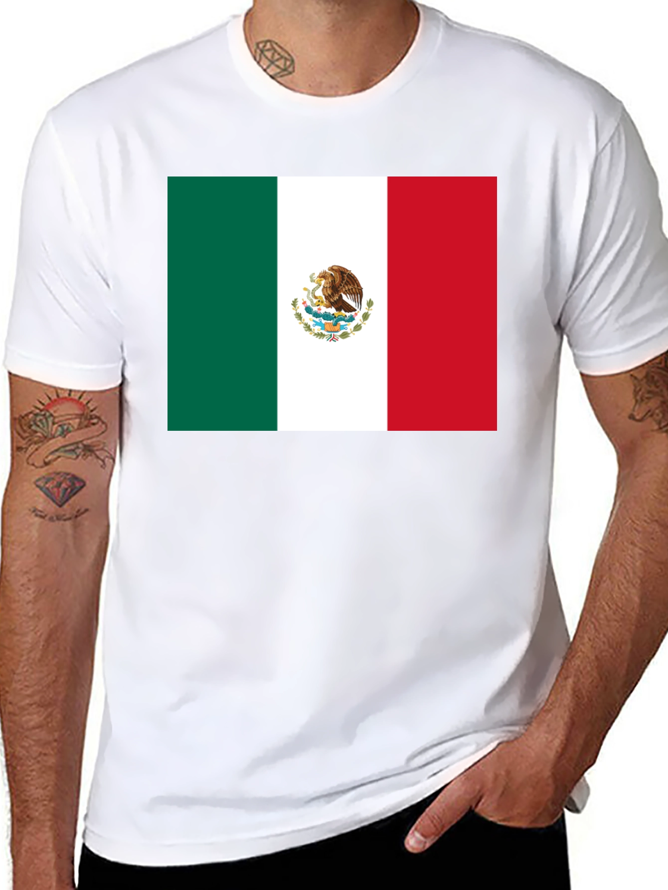 Mexican Flag T-Shirt - Celebrate Mexico!