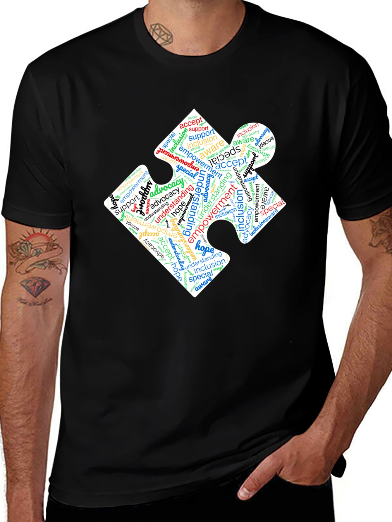 Autism Awareness Puzzle Piece T-Shirt