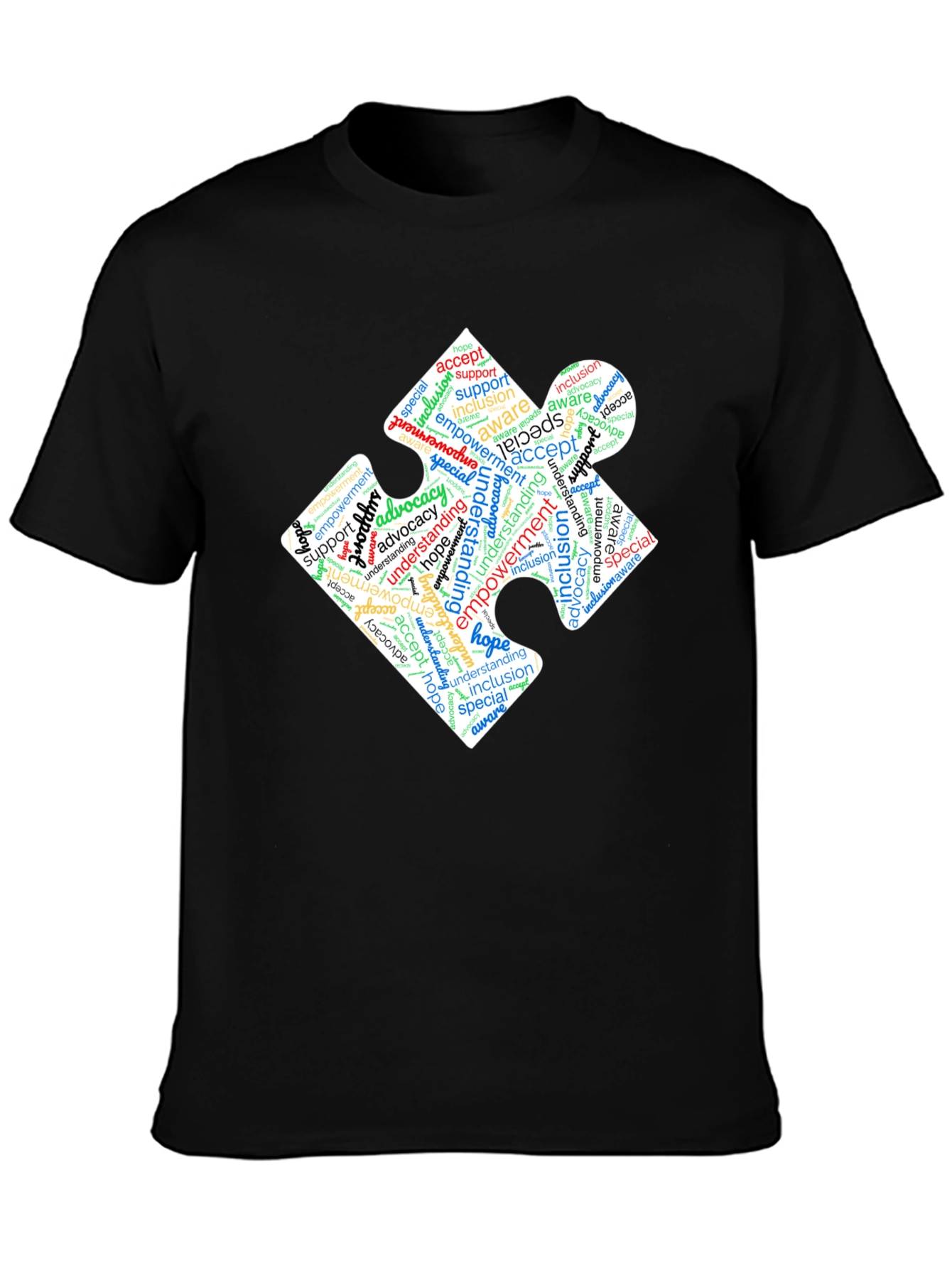 Autism Awareness Puzzle Piece T-Shirt