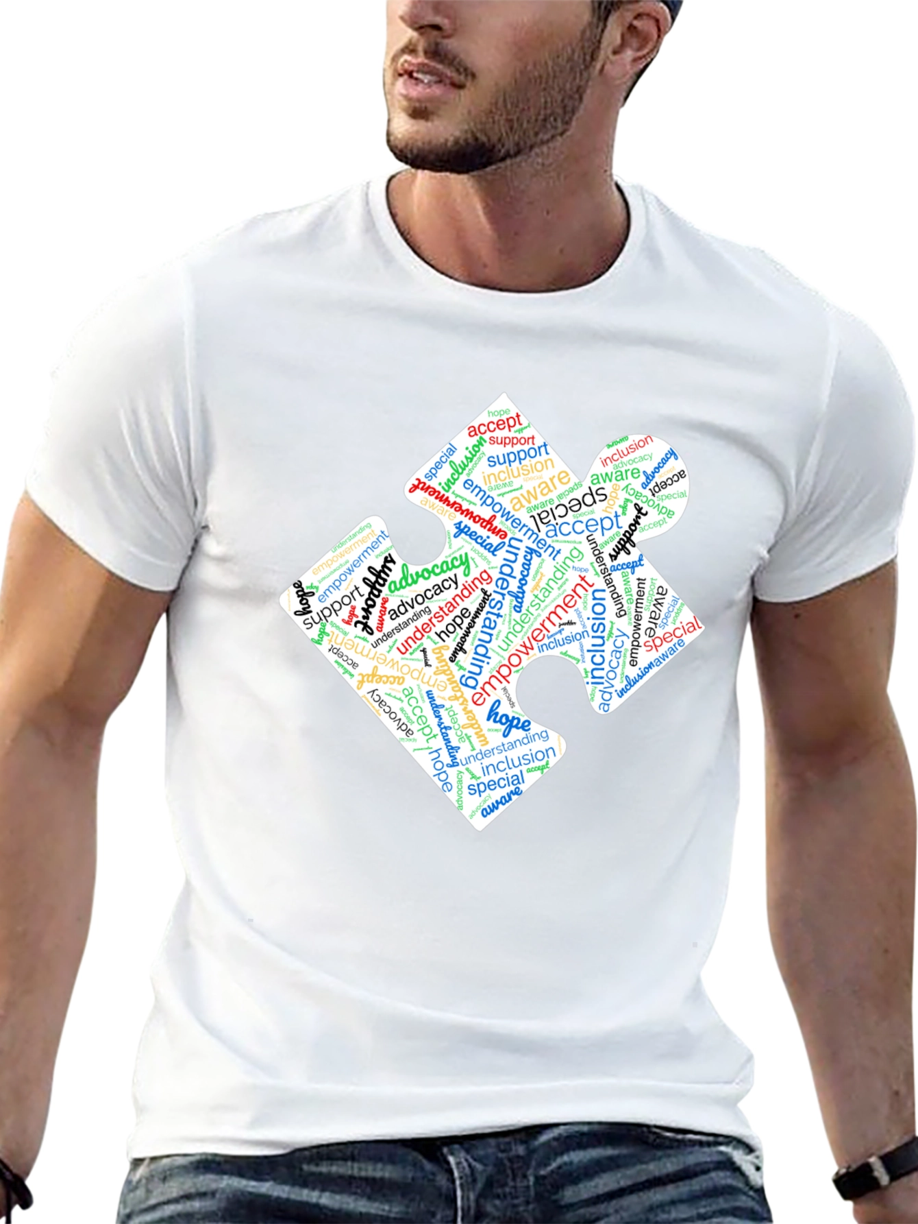Autism Awareness Puzzle Piece T-Shirt