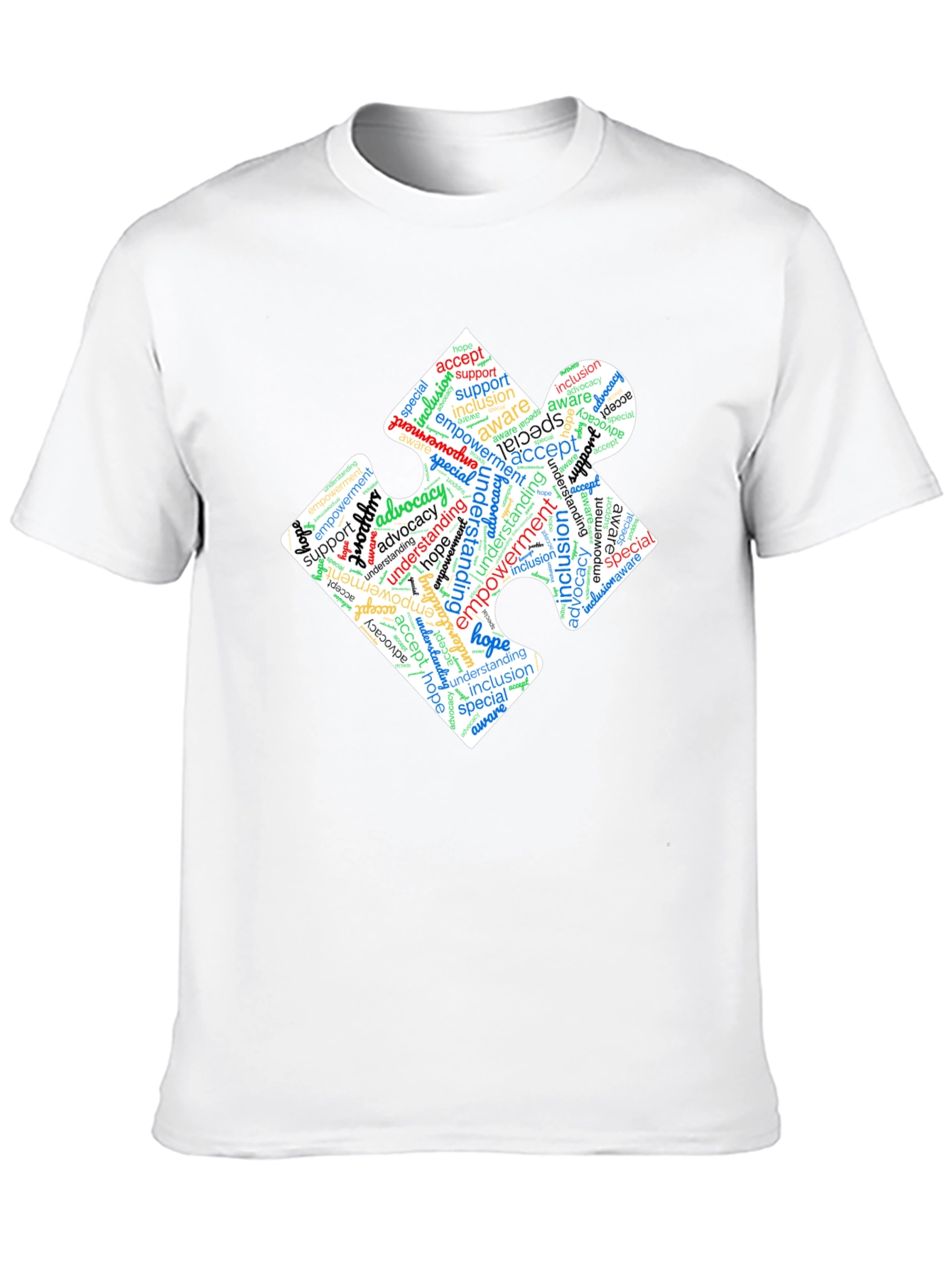 Autism Awareness Puzzle Piece T-Shirt
