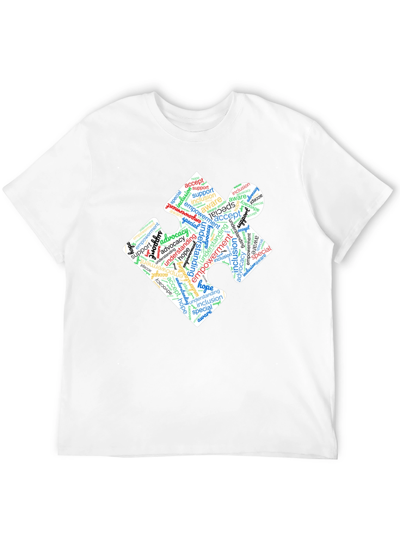 Autism Awareness Puzzle Piece T-Shirt