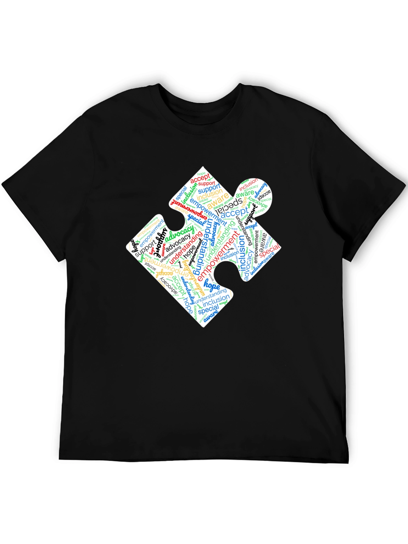 Autism Awareness Puzzle Piece T-Shirt