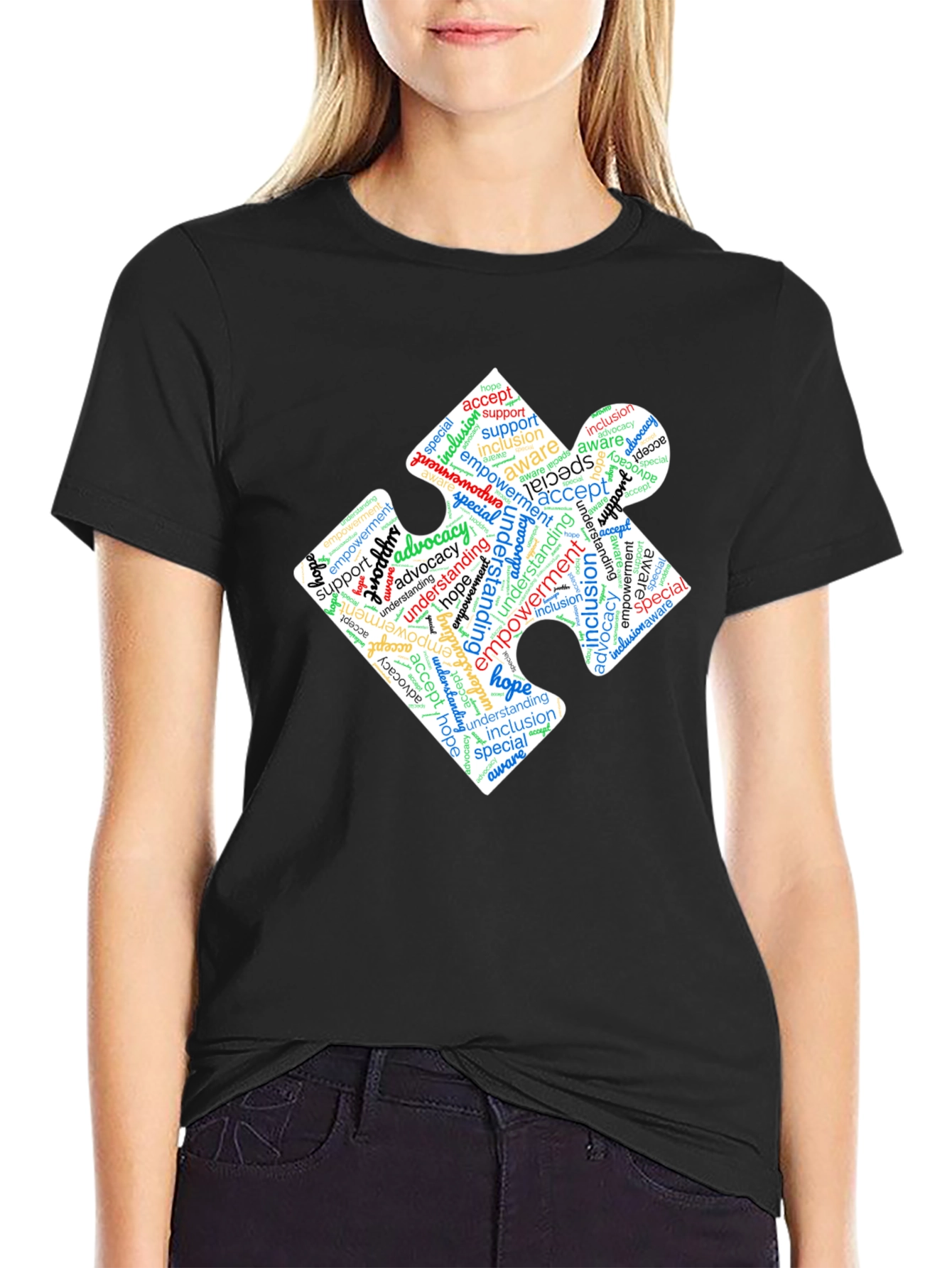 Autism Awareness Puzzle Piece T-Shirt