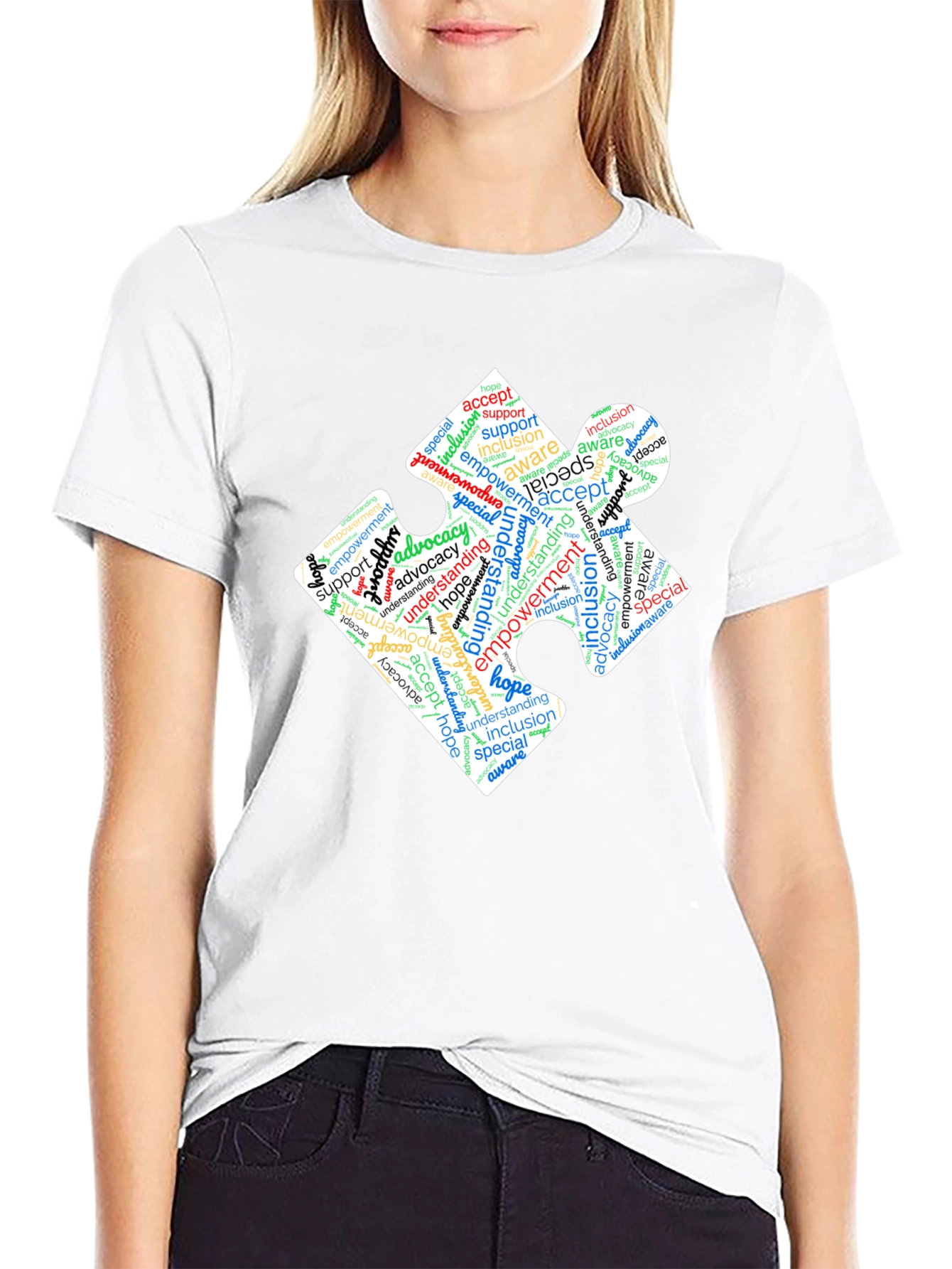 Autism Awareness Puzzle Piece T-Shirt