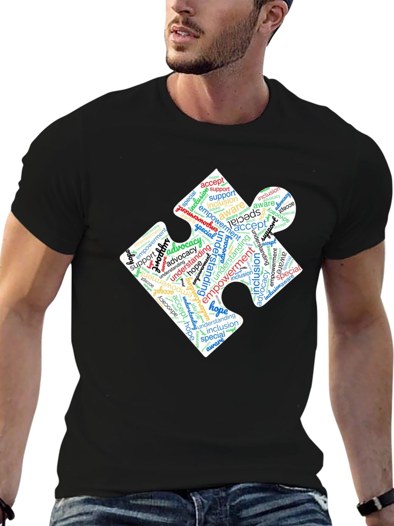Autism Awareness Puzzle Piece T-Shirt
