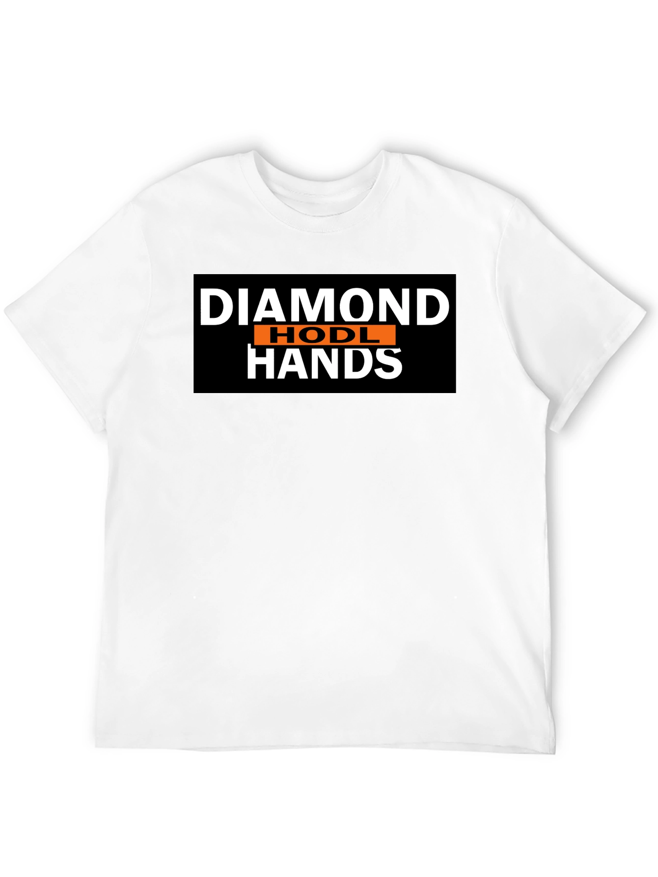 Diamond HODL Hands Black T-Shirt