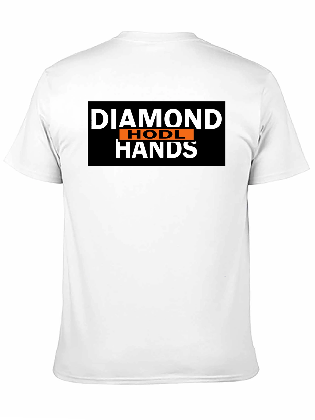 Diamond HODL Hands Black T-Shirt