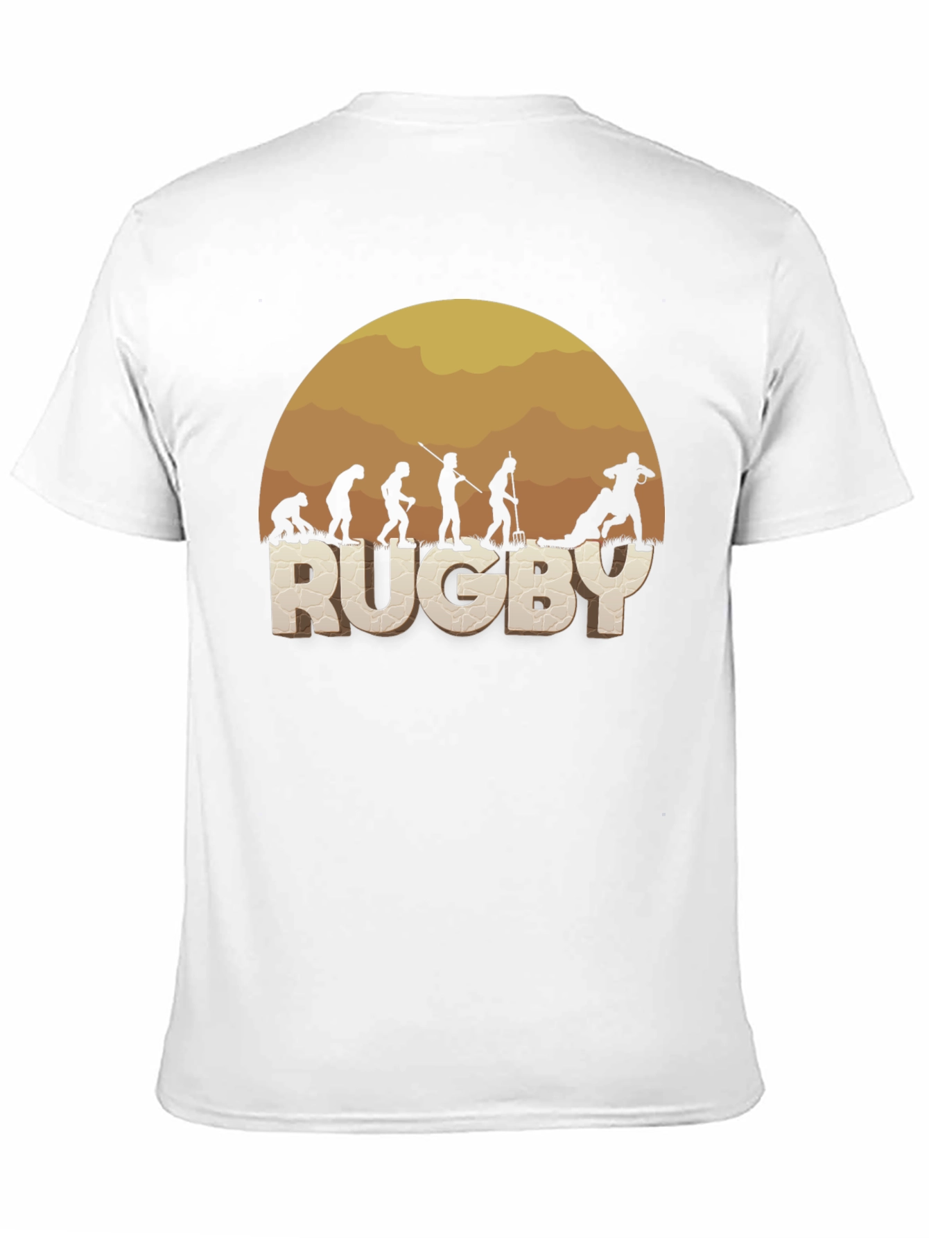 Rugby Evolution T-Shirt - Funny Sport Tee