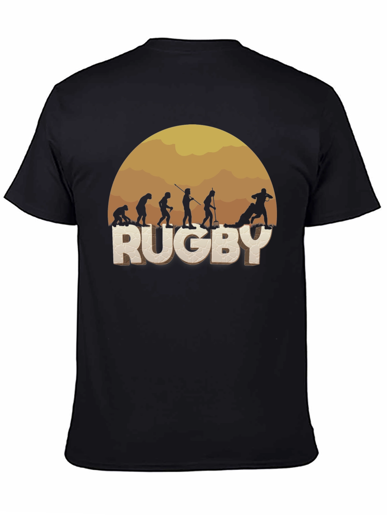 Rugby Evolution T-Shirt - Funny Sport Tee