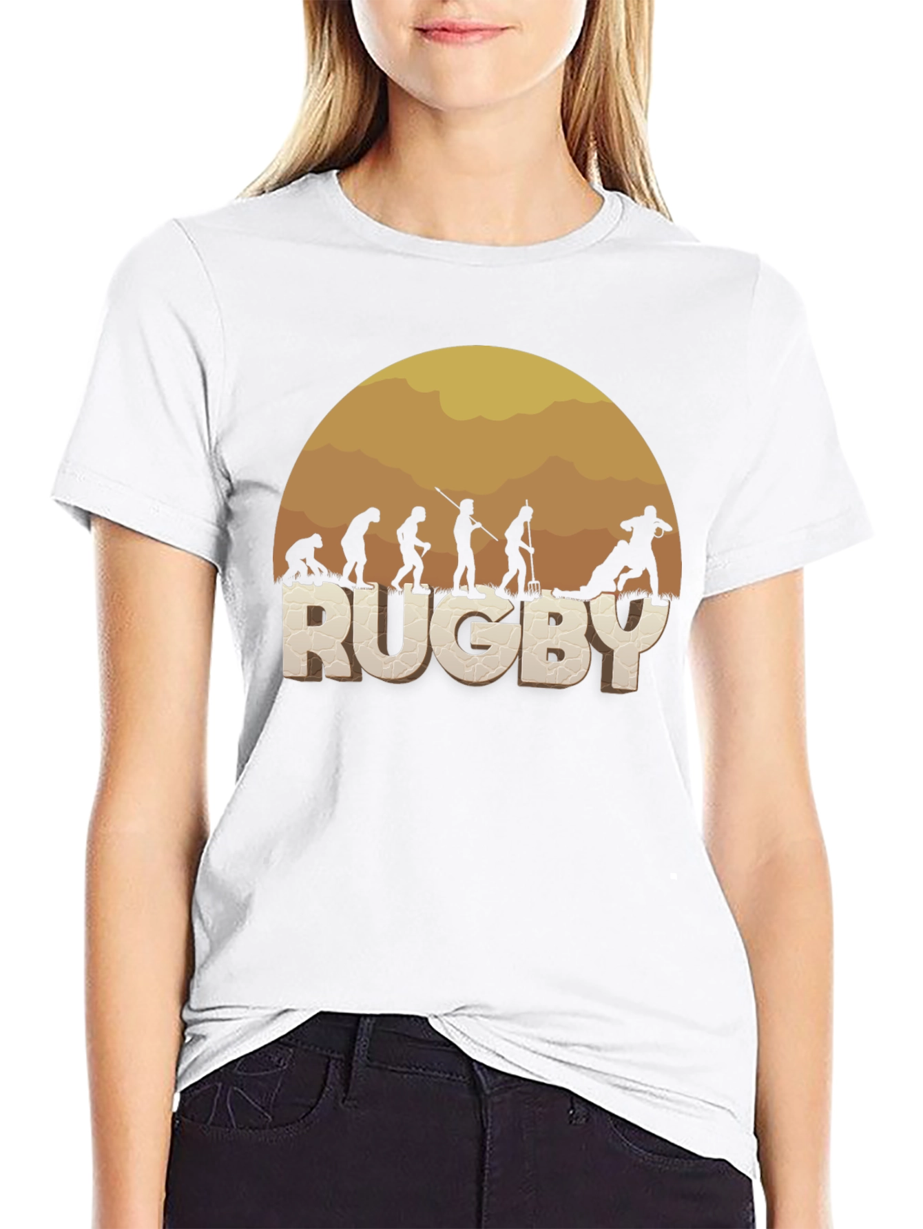 Rugby Evolution T-Shirt - Funny Sport Tee