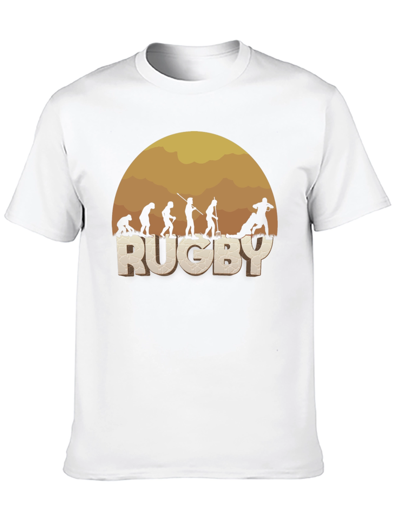 Rugby Evolution T-Shirt - Funny Sport Tee