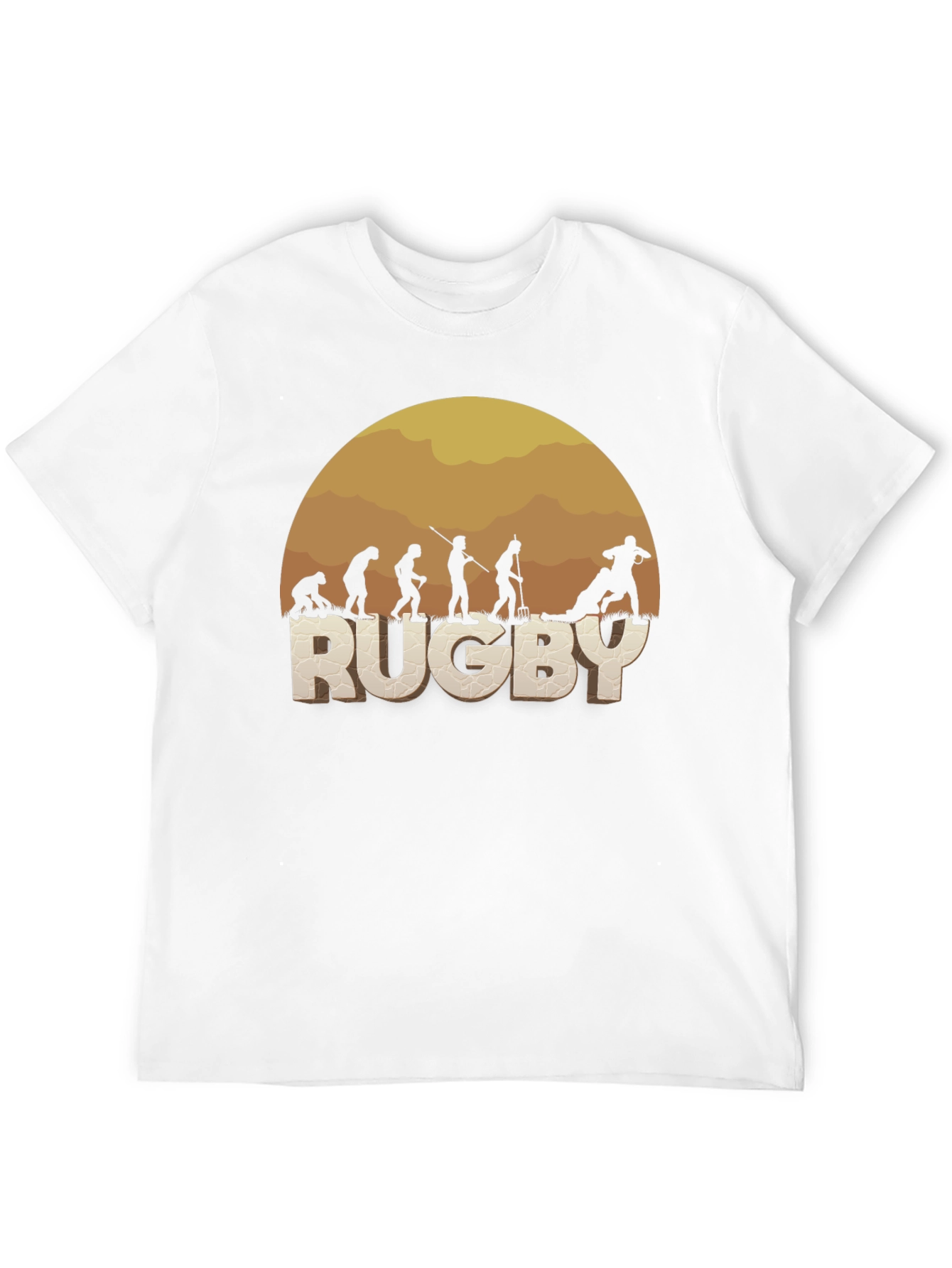 Rugby Evolution T-Shirt - Funny Sport Tee