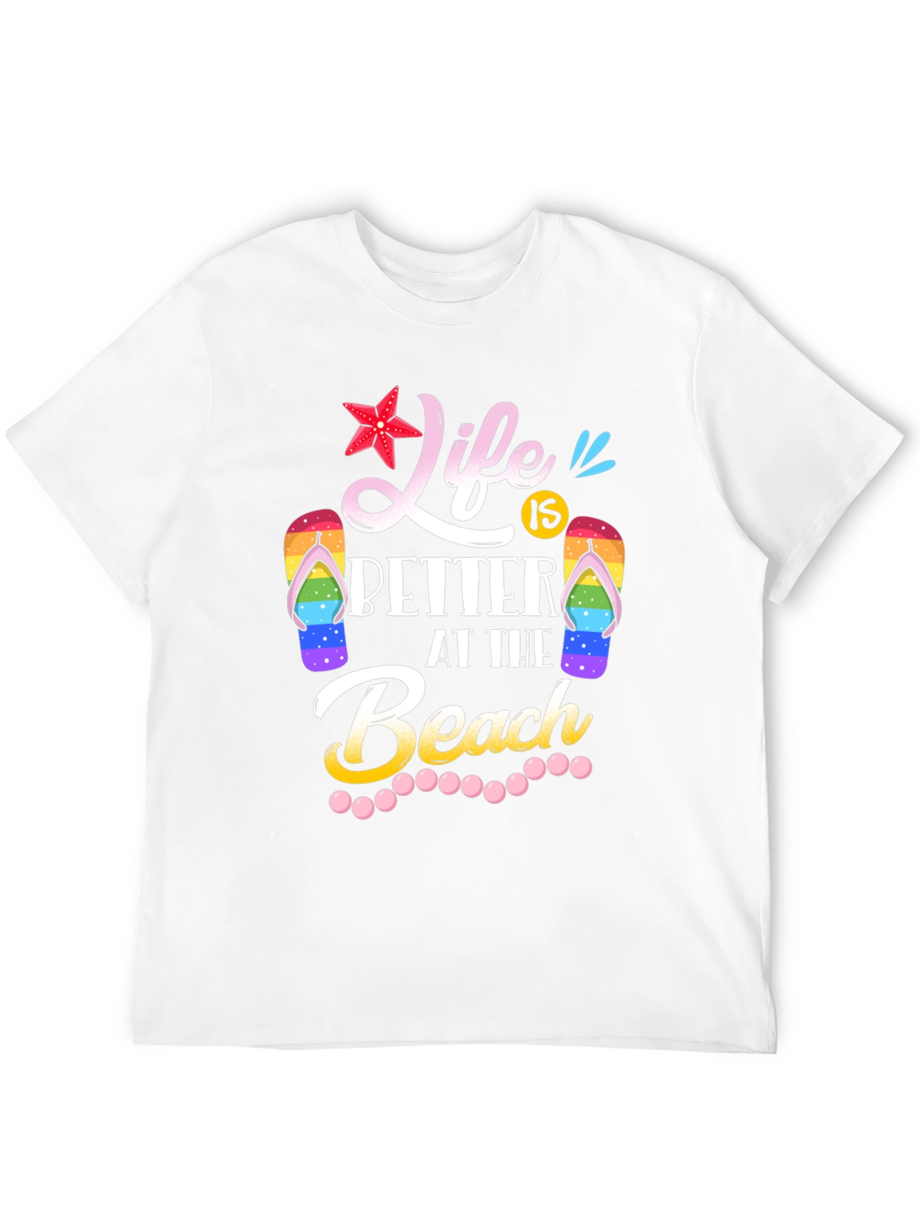 Life Is Better At The Beach Graphic T-Shirt
