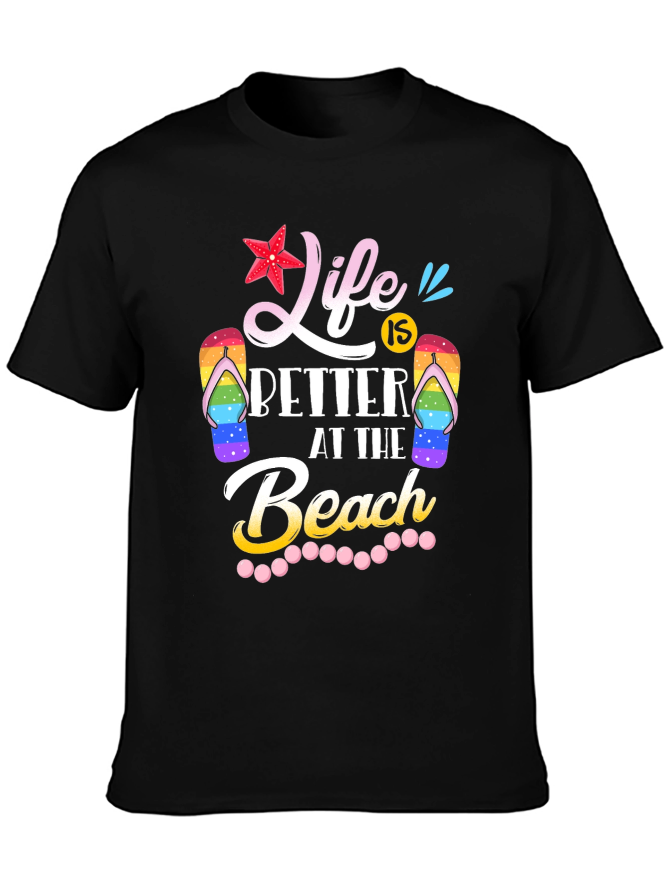 Life Is Better At The Beach Graphic T-Shirt