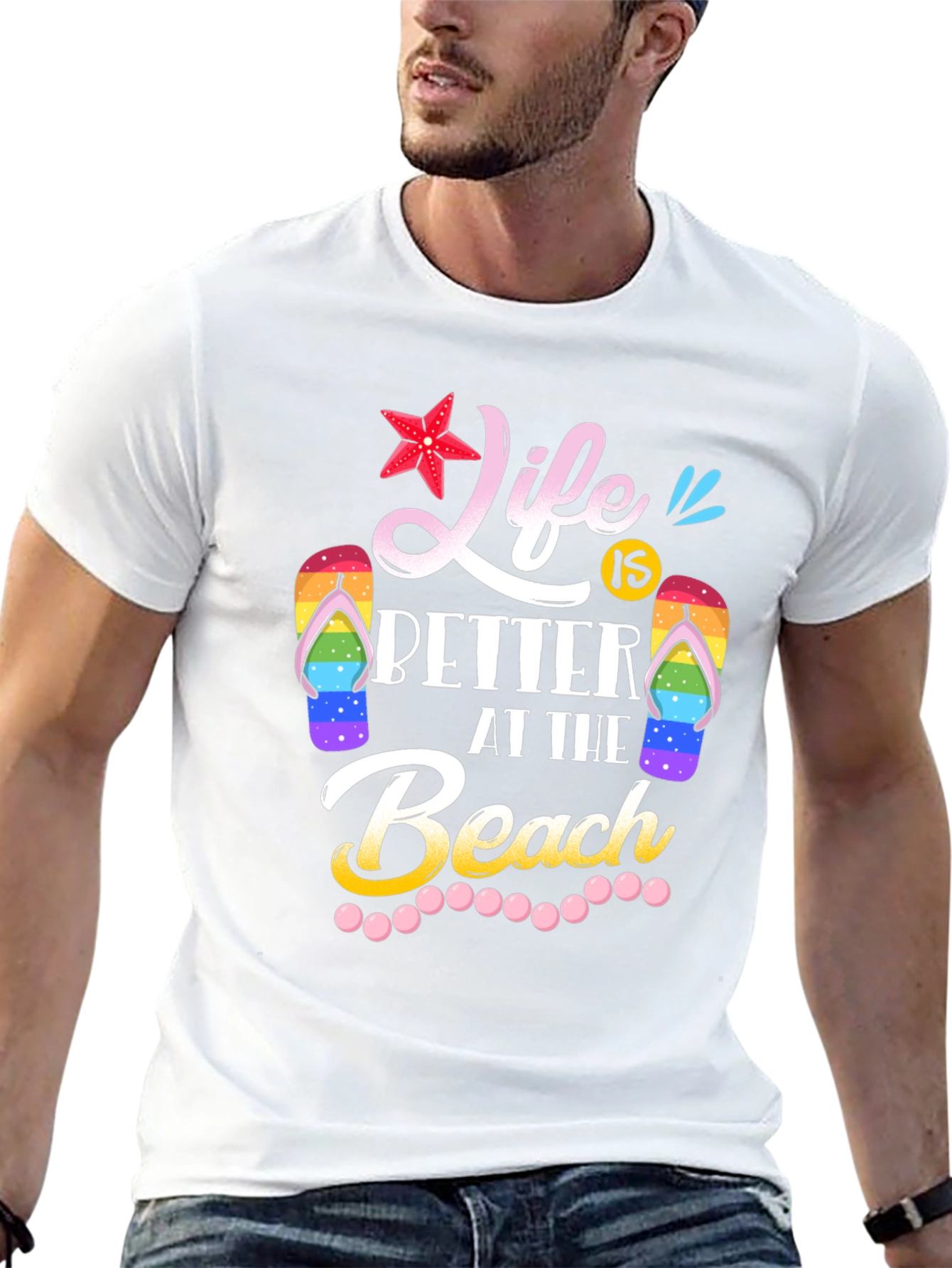 Life Is Better At The Beach Graphic T-Shirt