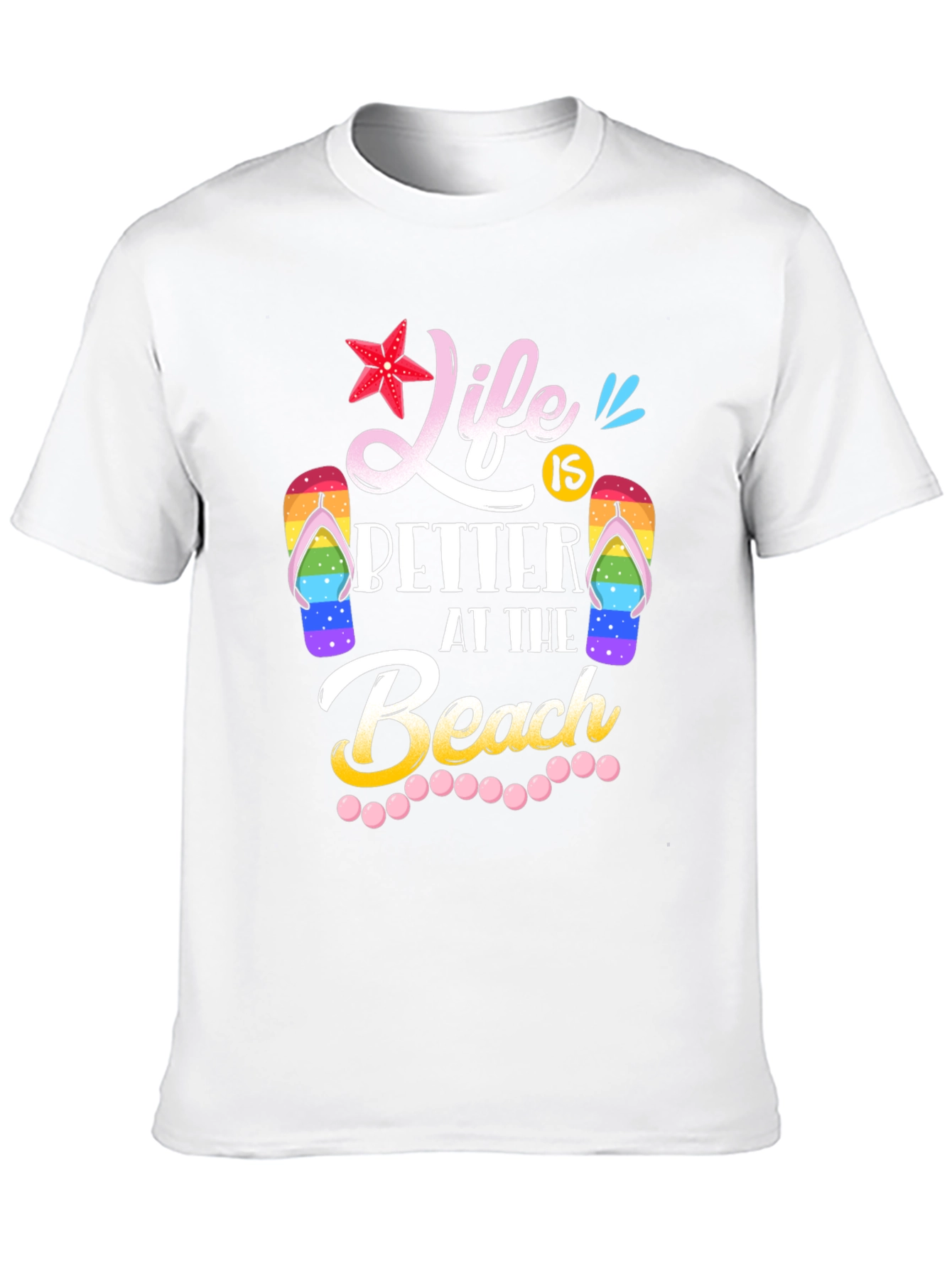 Life Is Better At The Beach Graphic T-Shirt