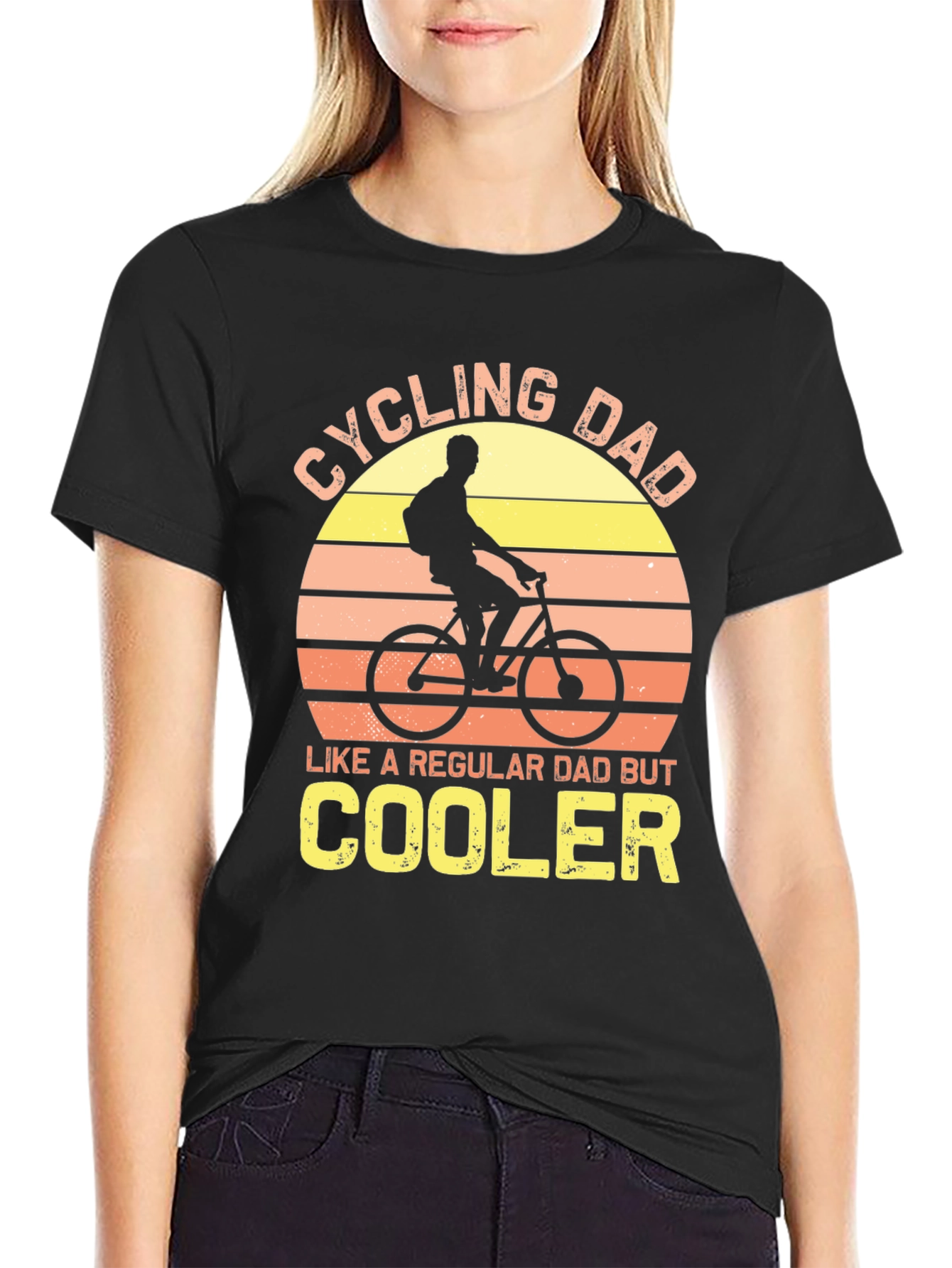 Cycling Dad T-Shirt - Cool Cyclist Apparel