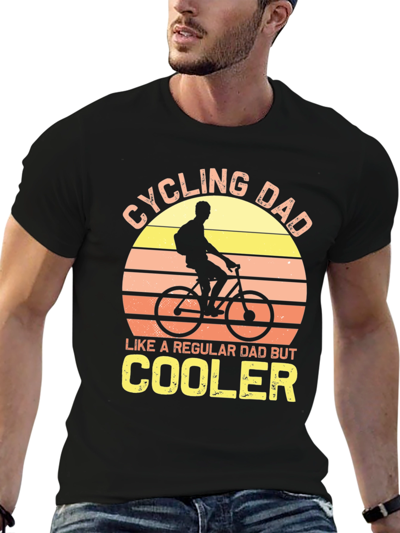 Cycling Dad T-Shirt - Cool Cyclist Apparel