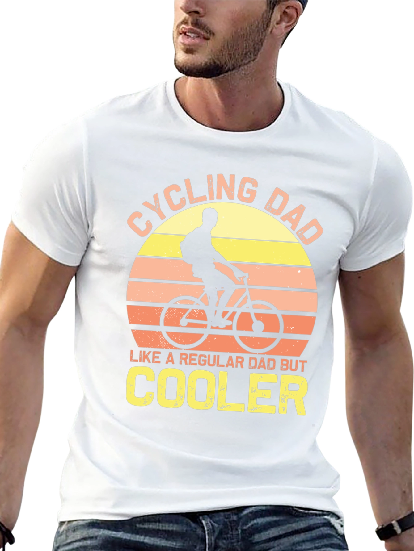 Cycling Dad T-Shirt - Cool Cyclist Apparel