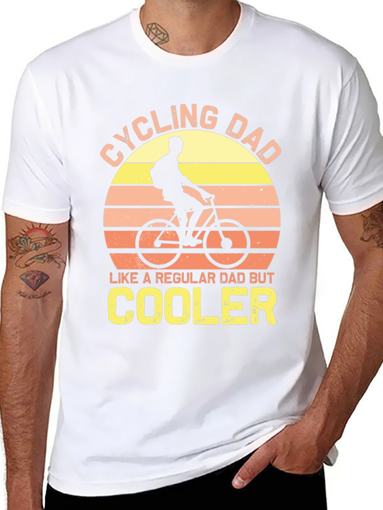 Cycling Dad T-Shirt - Cool Cyclist Apparel