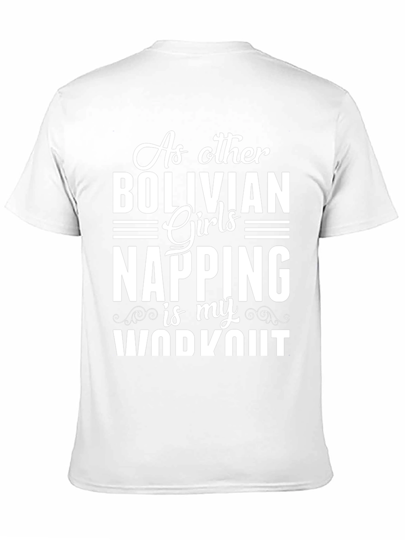 Bolivian Girls Napping Workout Graphic Tee