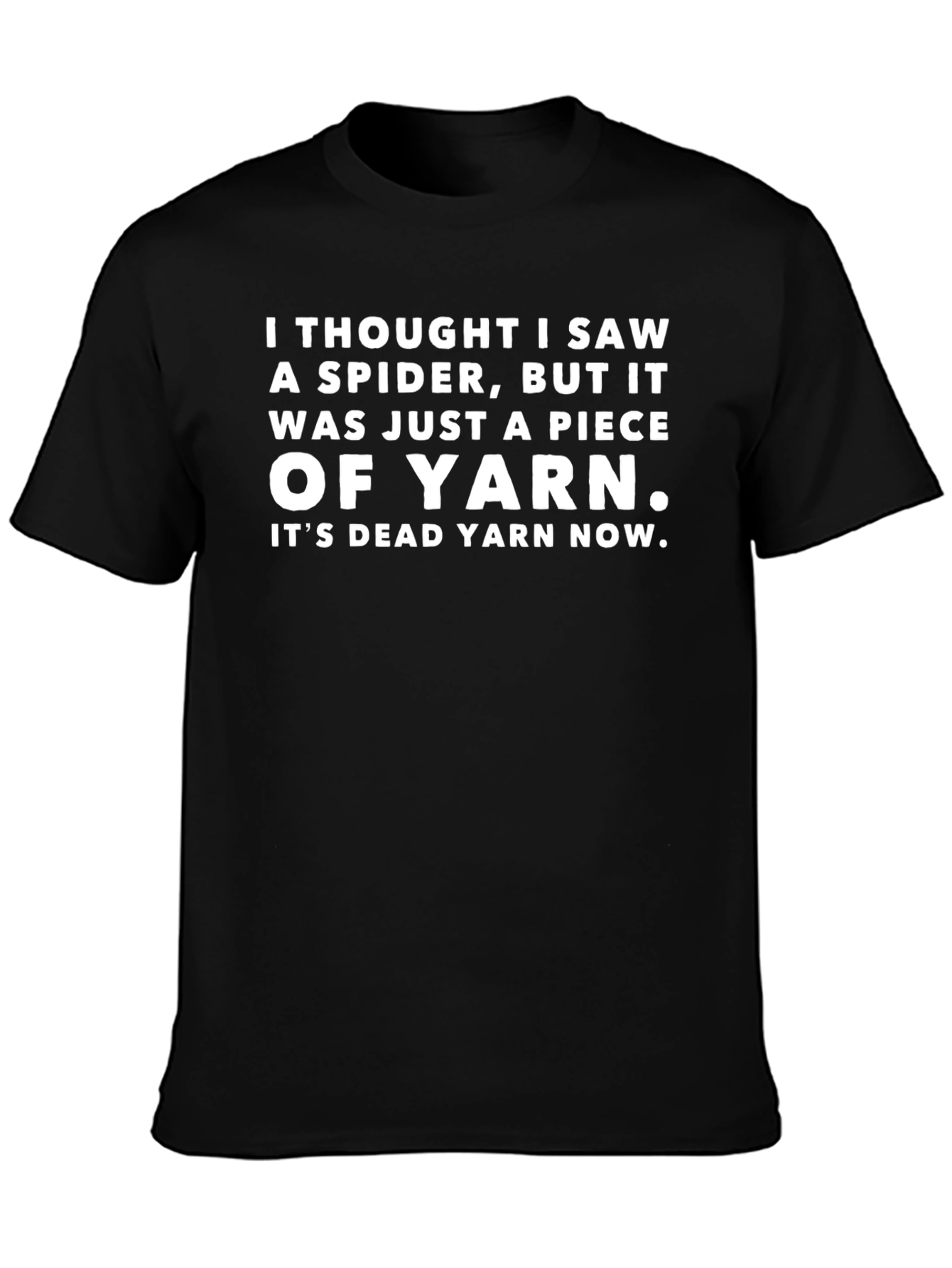 Funny Spider Yarn T-Shirt