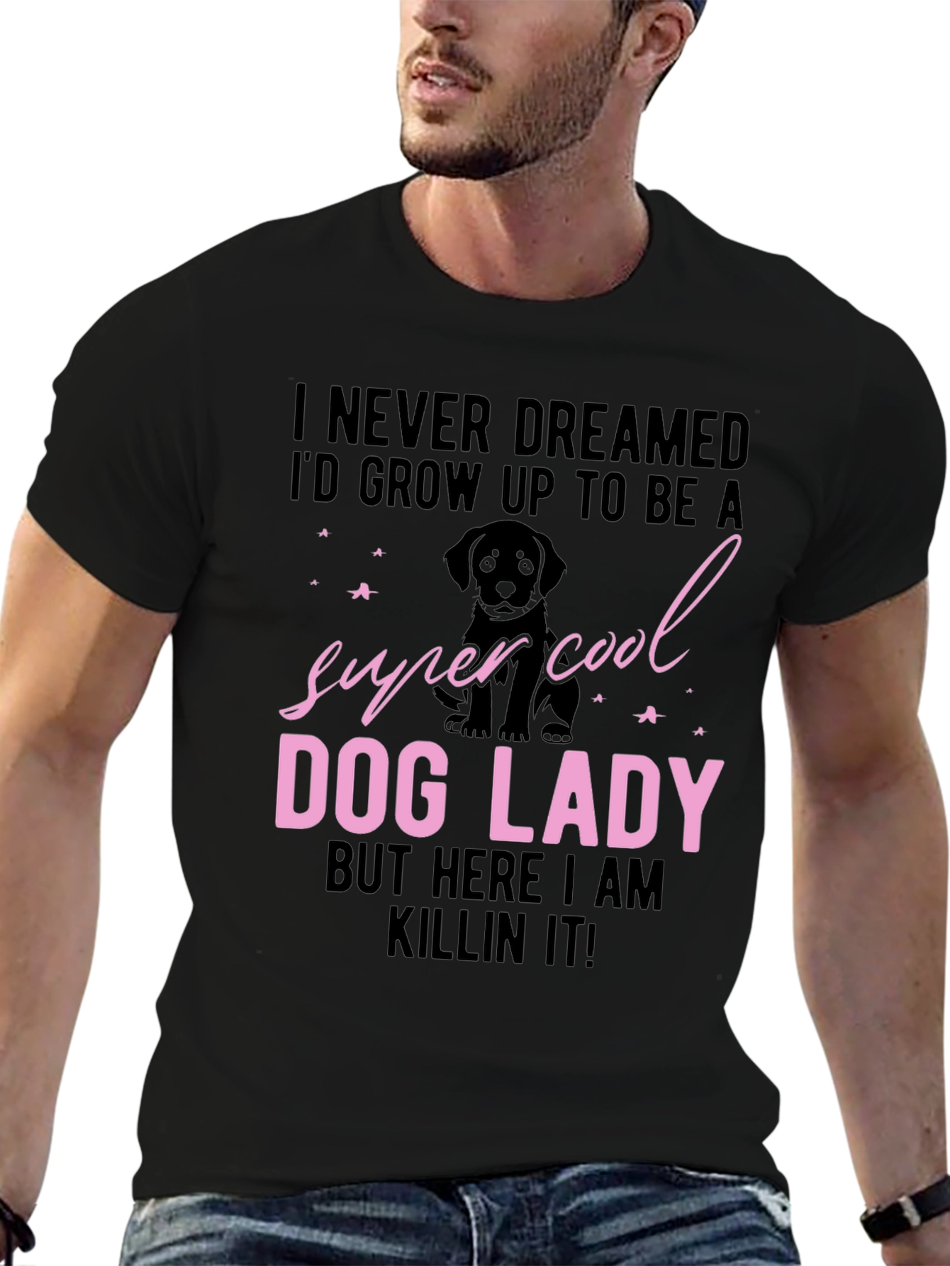 Super Cool Dog Lady T-Shirt