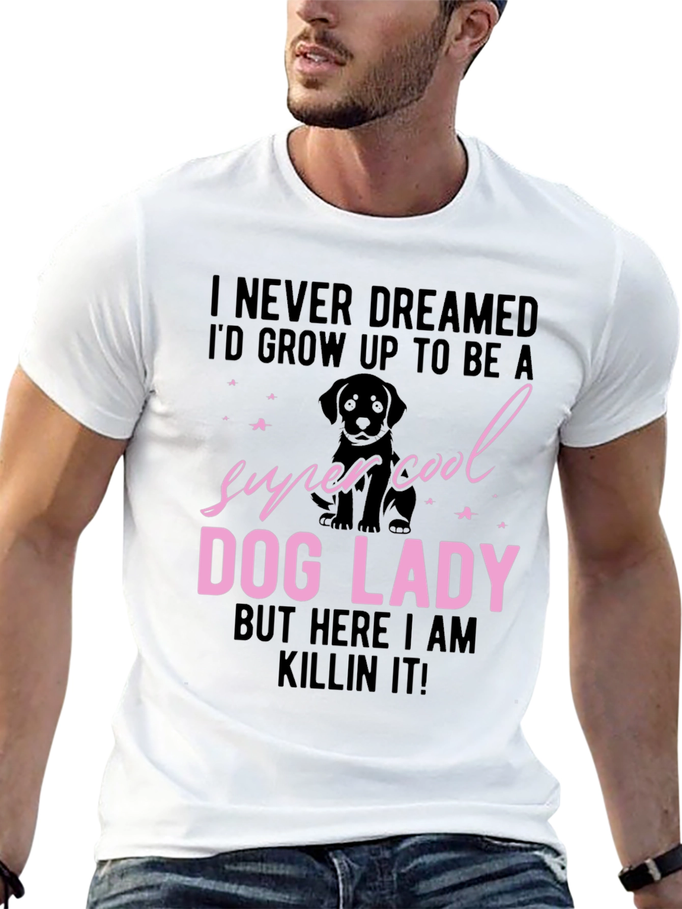 Super Cool Dog Lady T-Shirt