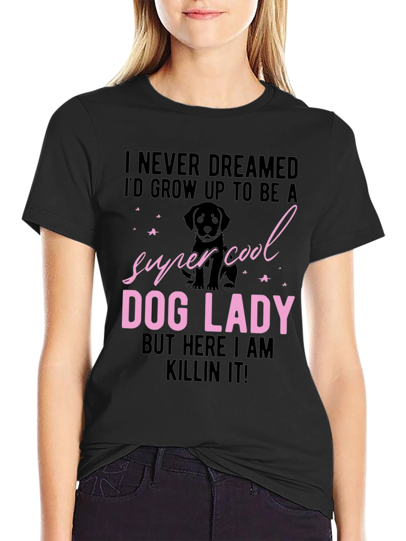 Super Cool Dog Lady T-Shirt