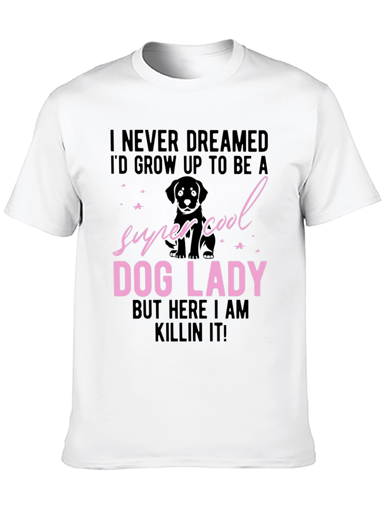 Super Cool Dog Lady T-Shirt