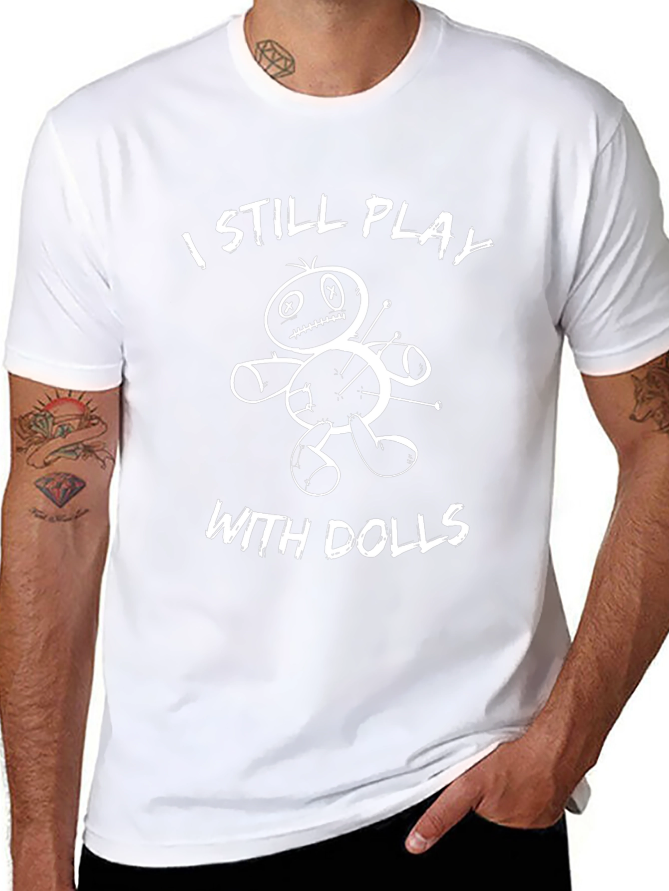 I Still Play With Dolls Voodoo T-Shirt