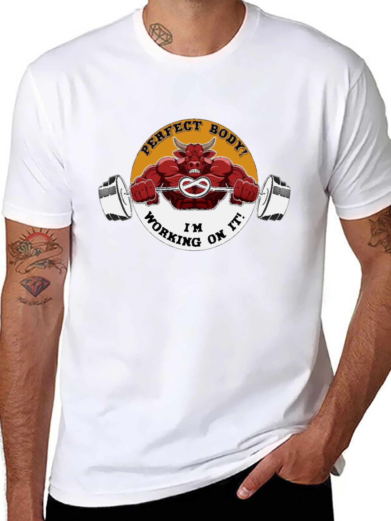 Perfect Body Bull Workout T-Shirt