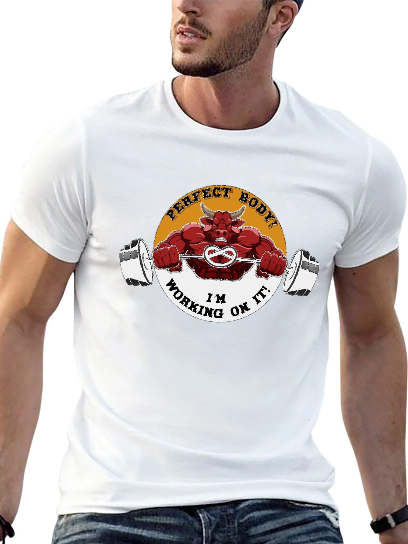 Perfect Body Bull Workout T-Shirt