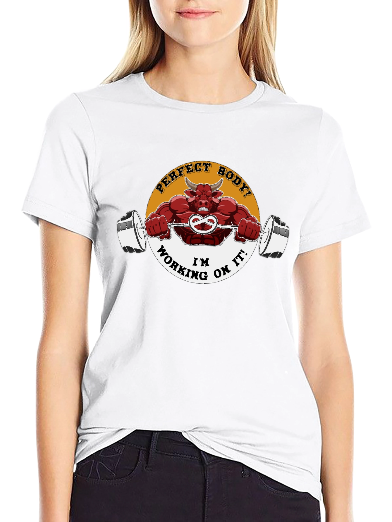 Perfect Body Bull Workout T-Shirt