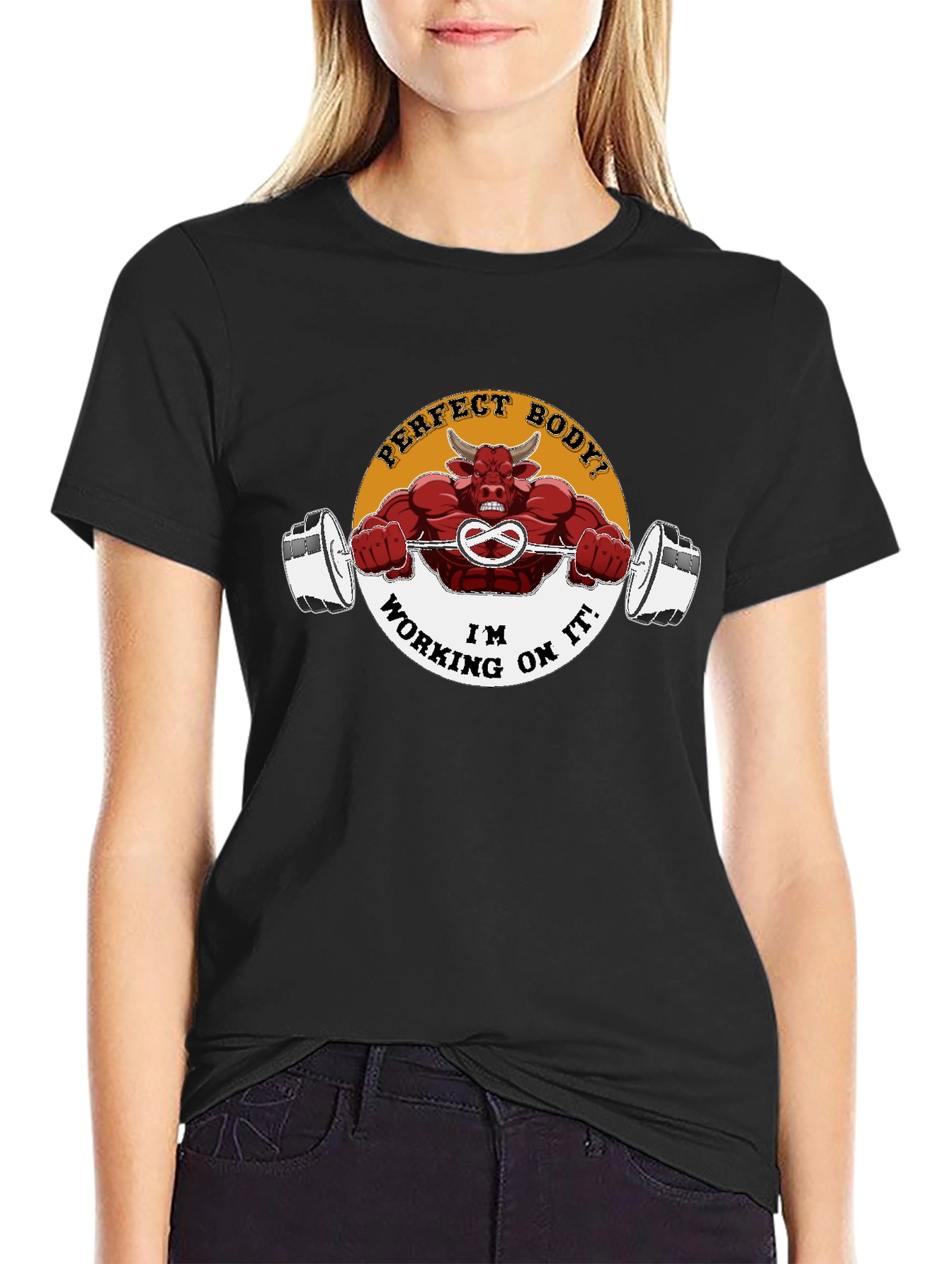 Perfect Body Bull Workout T-Shirt