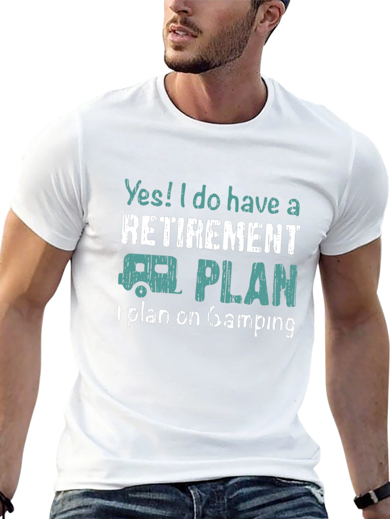 Retirement Camping Plan Graphic Tee