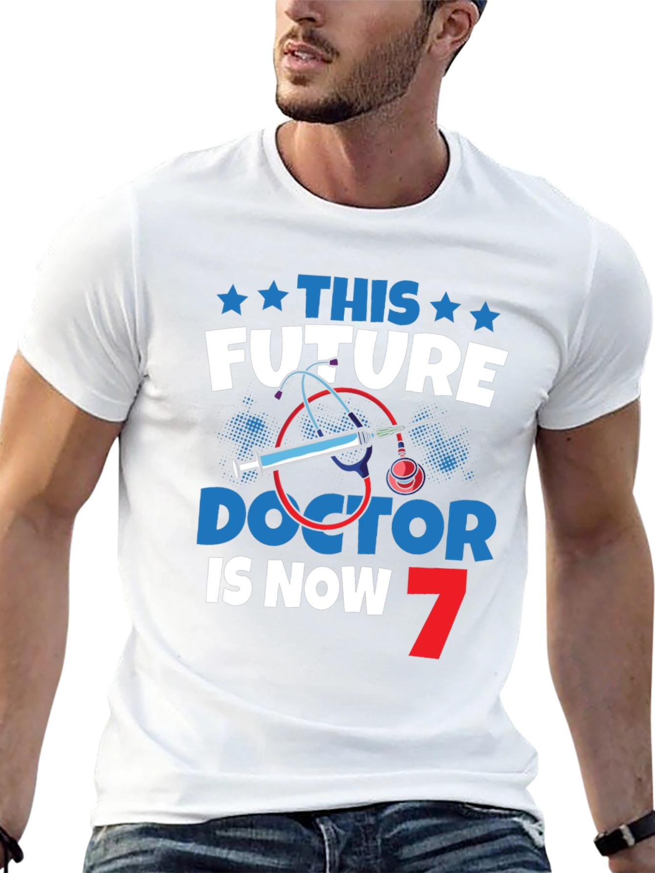 Future Doctor 7th Birthday T-Shirt